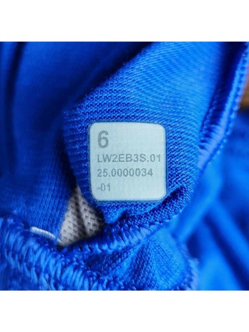 Lululemon Sports Bra Womens 6 Blue Energy Strappy Crossback Athletic Yoga - Picture 8 of 8